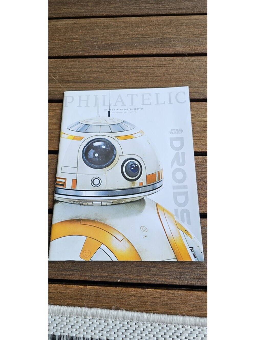 Star Wars DROIDS - USPS Philatelic Stamp Catalog Magazine
